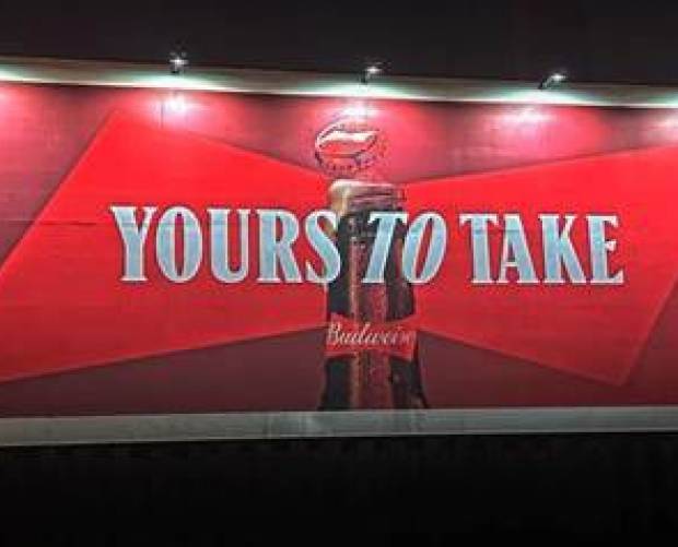 Budweiser turns billboard into live music stage for up-and-coming artists